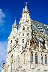 Fototapeta na wymiar St. Stephan cathedral in center of Vienna
