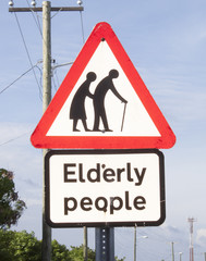 Elderly People Sign