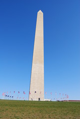 Washington Monument in Washington, DC in Spring time