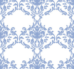 Obraz premium Vintage baroque ornament. Retro pattern antique style. Luxury old fashioned damask. Royal Victorian texture for wallpapers, textile, wrapping. Exquisite floral decor