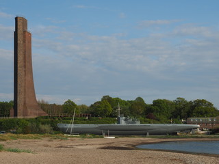 Laboe Ehrenmal und U-Boot