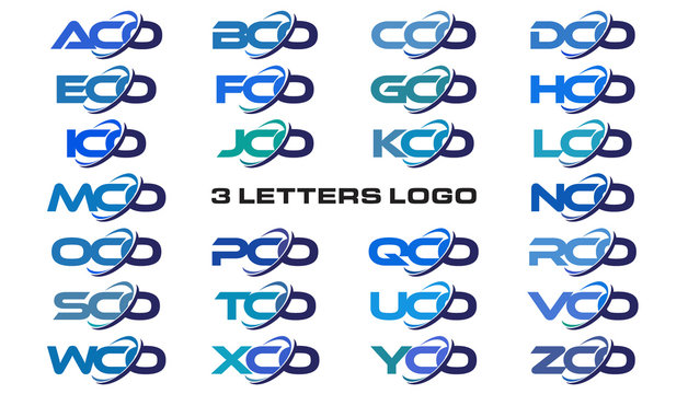 3 letters modern generic swoosh logo ACO, BCO, CCO, DCO, ECO, FCO, GCO, HCO, ICO, JCO, KCO, LCO, MCO, NCO, OCO, PCO, QCO, RCO, SCO, TCO, UCO, VCO, WCO, XCO, YCO, ZCO