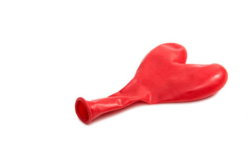 red heart air balloons