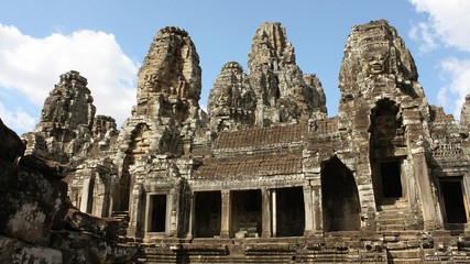 Naklejka premium Bayon Temple, Angkor, Cambodia