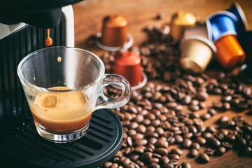  Espresso coffee and machine © Rawf8