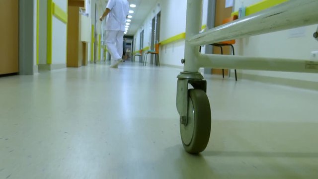 best hospital gurney trolley bed low angle