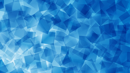 Blue abstract background of squares