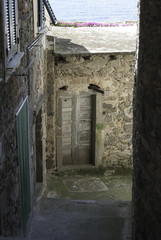 Wooden Doors - entrances to city homes in Europe