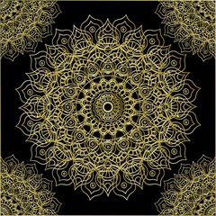 Mandala in Gold