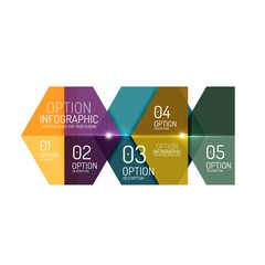 Paper infographic layout design templates