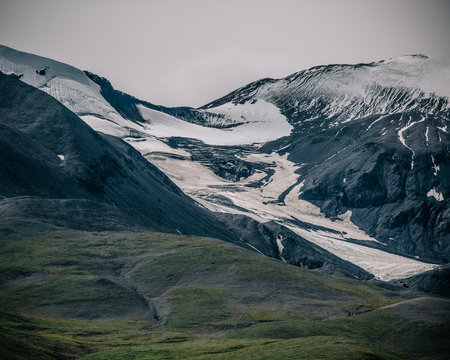 glacial mountain view