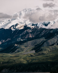 Obraz premium glacial mountain view