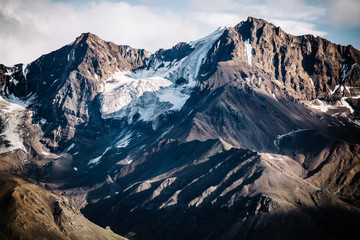 glacial mountain view