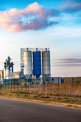 Obraz premium modern exterior of an industrial building