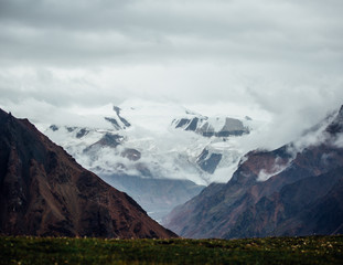 glacial mountain view