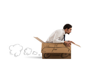 Cardboard car © alphaspirit