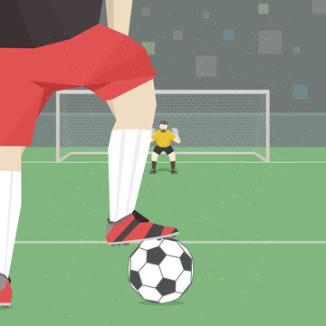 Penalty Kick Images – Browse 18,751 Stock Photos, Vectors, and Video