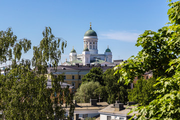 Panoramic view of Helsinki