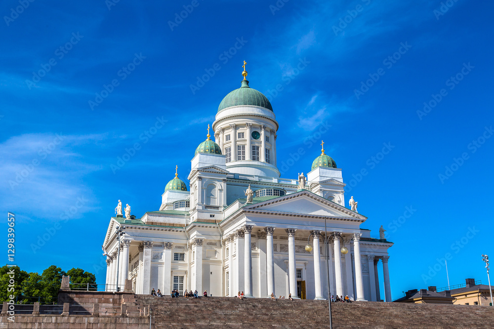 Wall mural helsinki cathedral