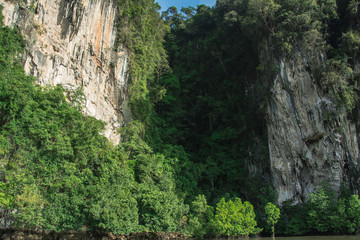 landscape of   mountain  , Krabi ,Thailand