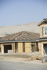 New house under construction