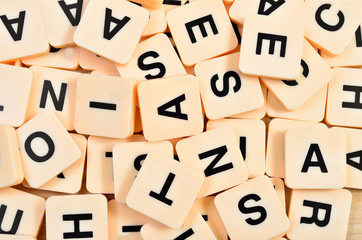 Jumble of letters