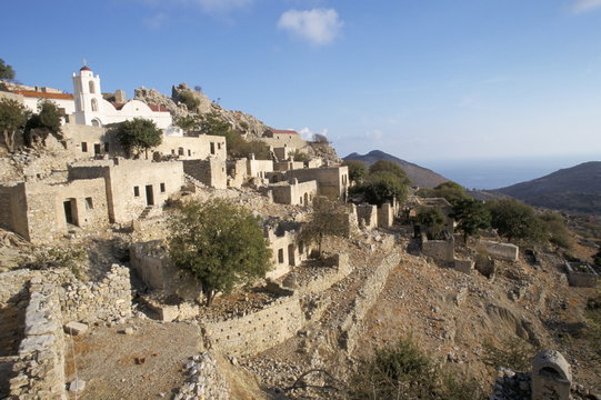 Mikro Horio, Tilos, Dodecanese Islands, Greece