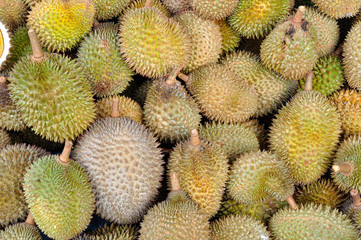 Durian in the market