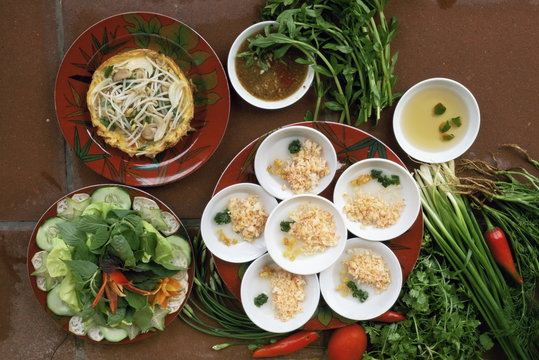 Banh beo tom chay, Ho Chi Minh City, Vietnam