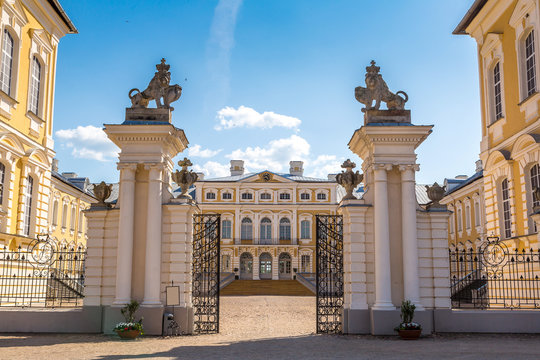 Rundale Palace in Latvia