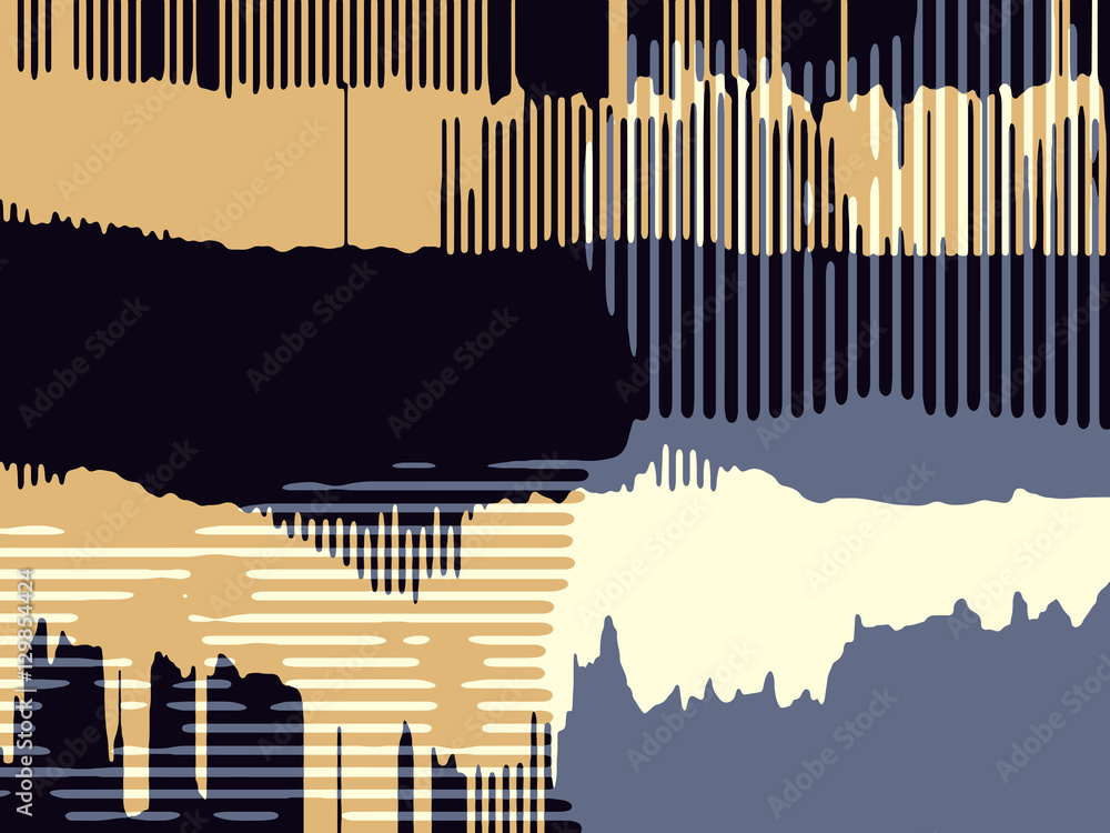 Aufkleber abstract grunge vector background. color composition of irregular overlapping graphic elements.