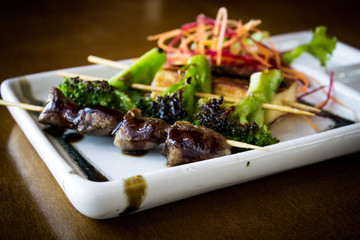 Heart skewer
