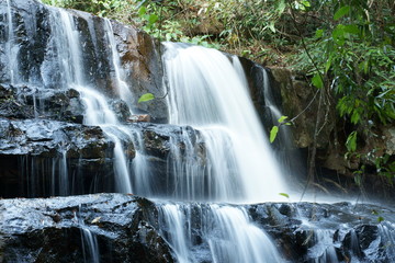 Waterfall in Pangsida National Park, Srakaew, Thailand
