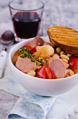 Thick vegetable soup