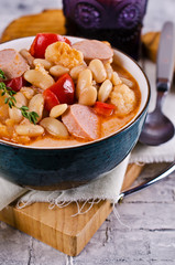 Thick vegetable soup