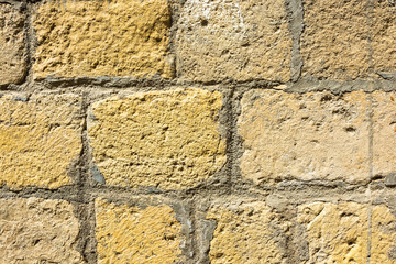 Beautiful texture of old stone walls.