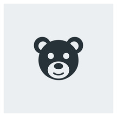 Fototapeta premium Teddy bear icon