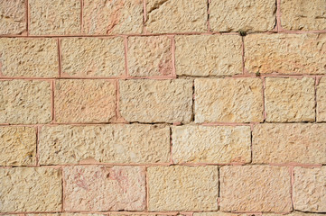 Ancient stone wall background and texture