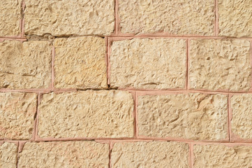Ancient stone wall background and texture