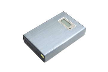 Powerbank or Battery bank isolated on white background