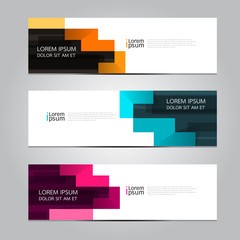 Vector design Banner background, illustration EPS10