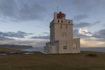 Fototapeta na wymiar Vik Lighthouse, Iceland
