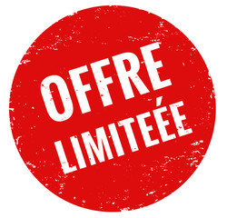 Offre Limitée timbre rouge