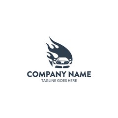 Fototapeta premium Flame Logo