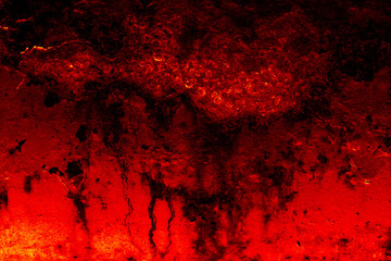 Fire burn metal rust backgraund.