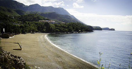 прекрасный горный пейзаж Черногории
