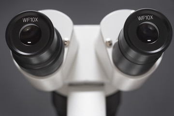 Microscope close-up
