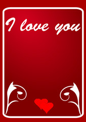 I love you zum Valentinstag