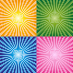 Background rays collection