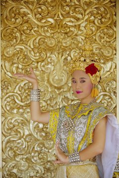 Traditional Thai dancer, Chiang Mai